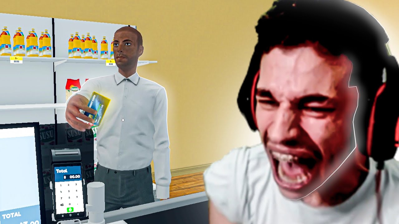 bistecone jogando Supermarket Simulator #1