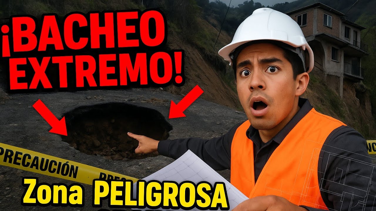 Bacheo Extremo en Cuajimalpa: Arquitectura en la Zona Más Peligrosa de CDMX