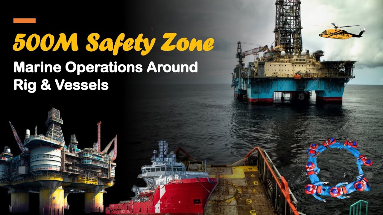 500 Meter Safety Zone | Marine Operations In Safety Zone | DP Vessel | Rig Safety Procedures