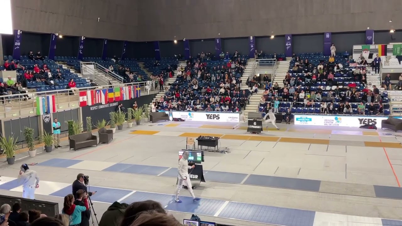 Orléans Sabre WC 2023 Tsumori Shido vs Oh Sanguk | T16