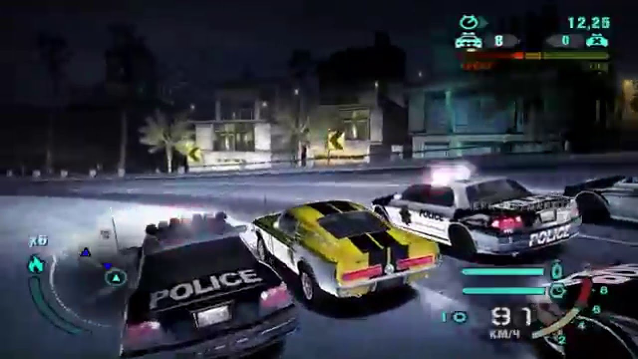 Need for Speed Carbon прохождение 1080 -  погоня 9 вывести джип