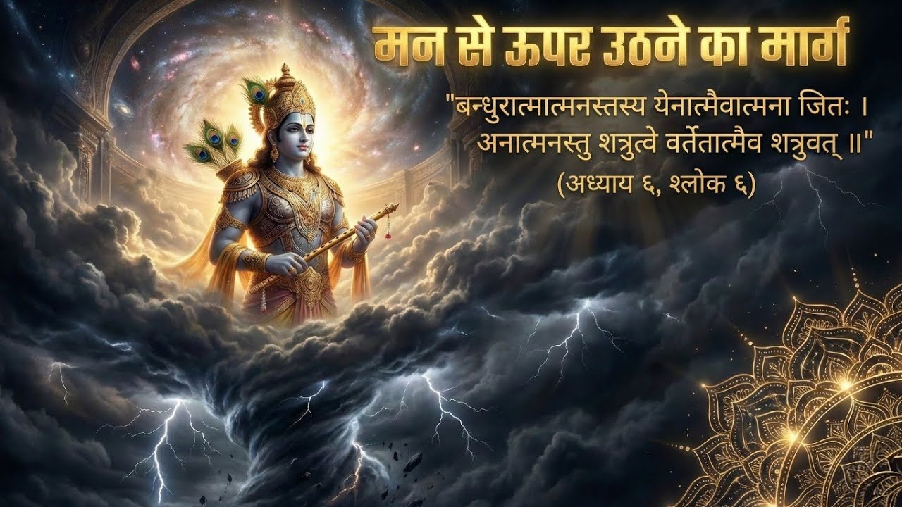 मन से ऊपर उठने का अंतिम सत्य | The Ultimate Truth to Rise Above Mind | Bhagavad Gita