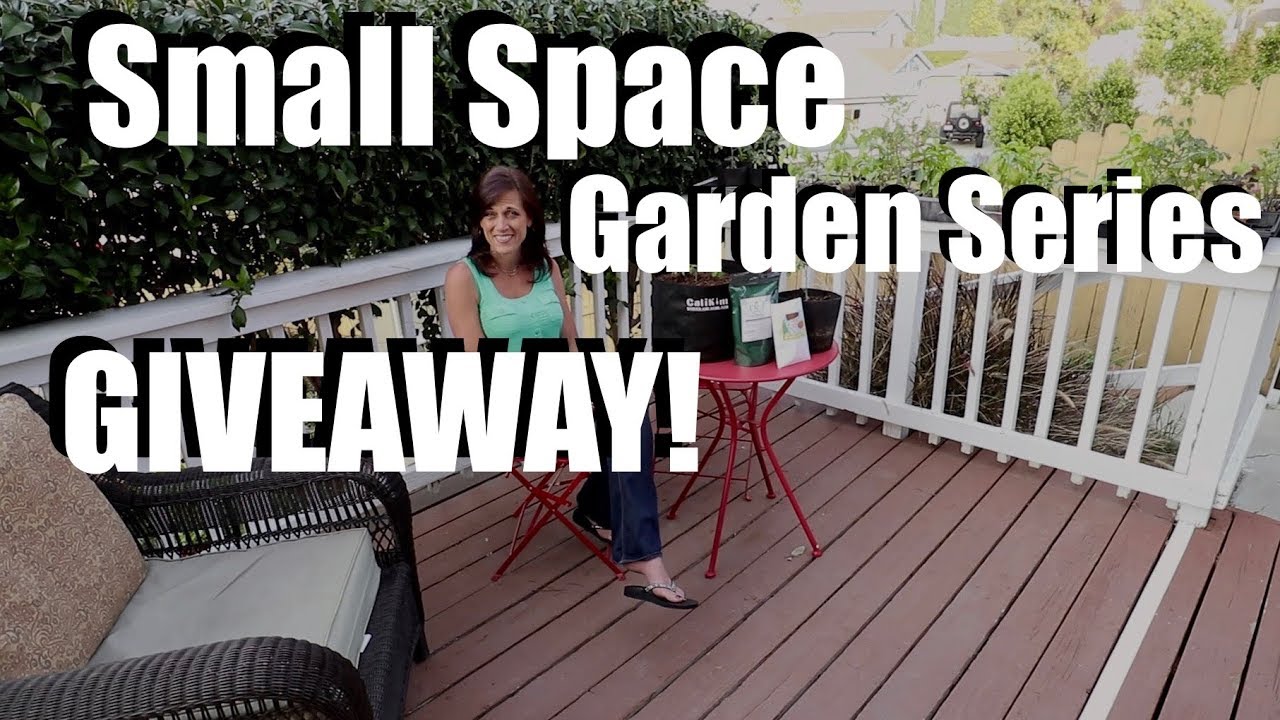 Small Space Garden Series - Preview and GIVEAWAY!