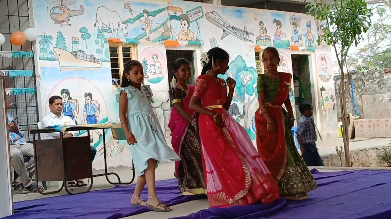 republic day  🇮🇳  dances  my students at my school krishnaveni e techno School 🏫 #viralvideo 