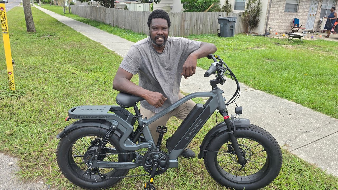 Gforce RS ebike review (MAGIC SUSPENSION)