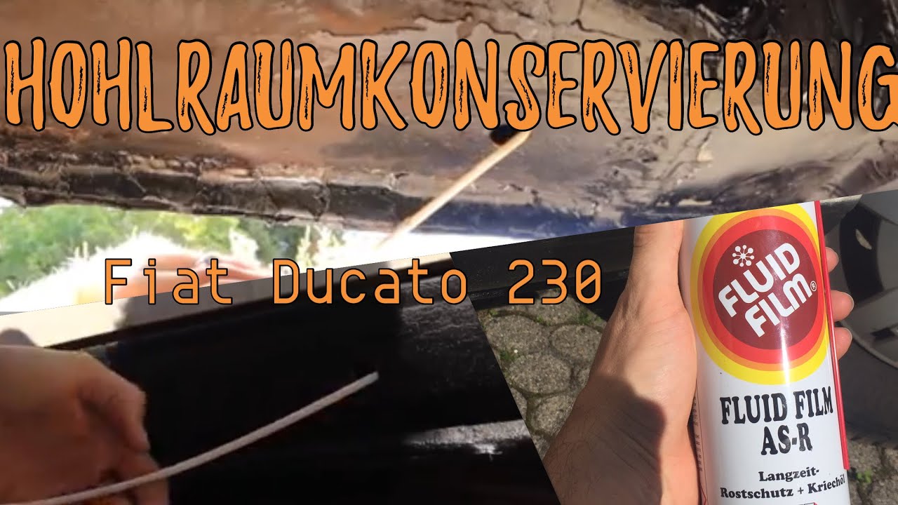 Hohlraumkonservierung & Rostschutz Ducato 230 Fluid-Film
