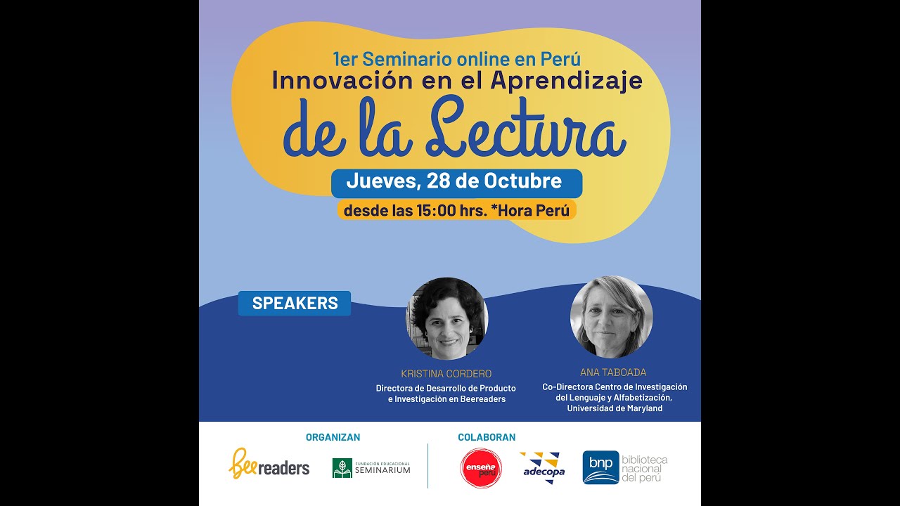 Seminario de Innovación en el Aprendizaje de la Lectura