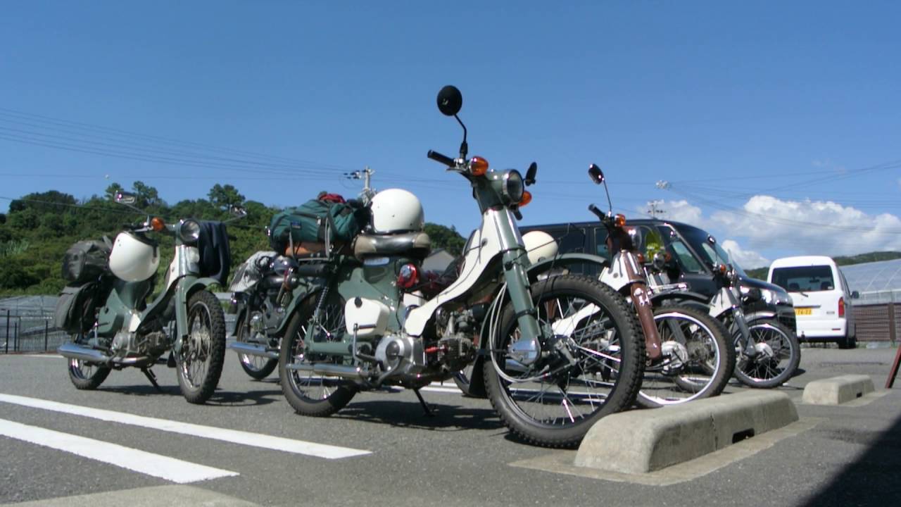 スーパーカブで一泊二日の釣りツーリング！