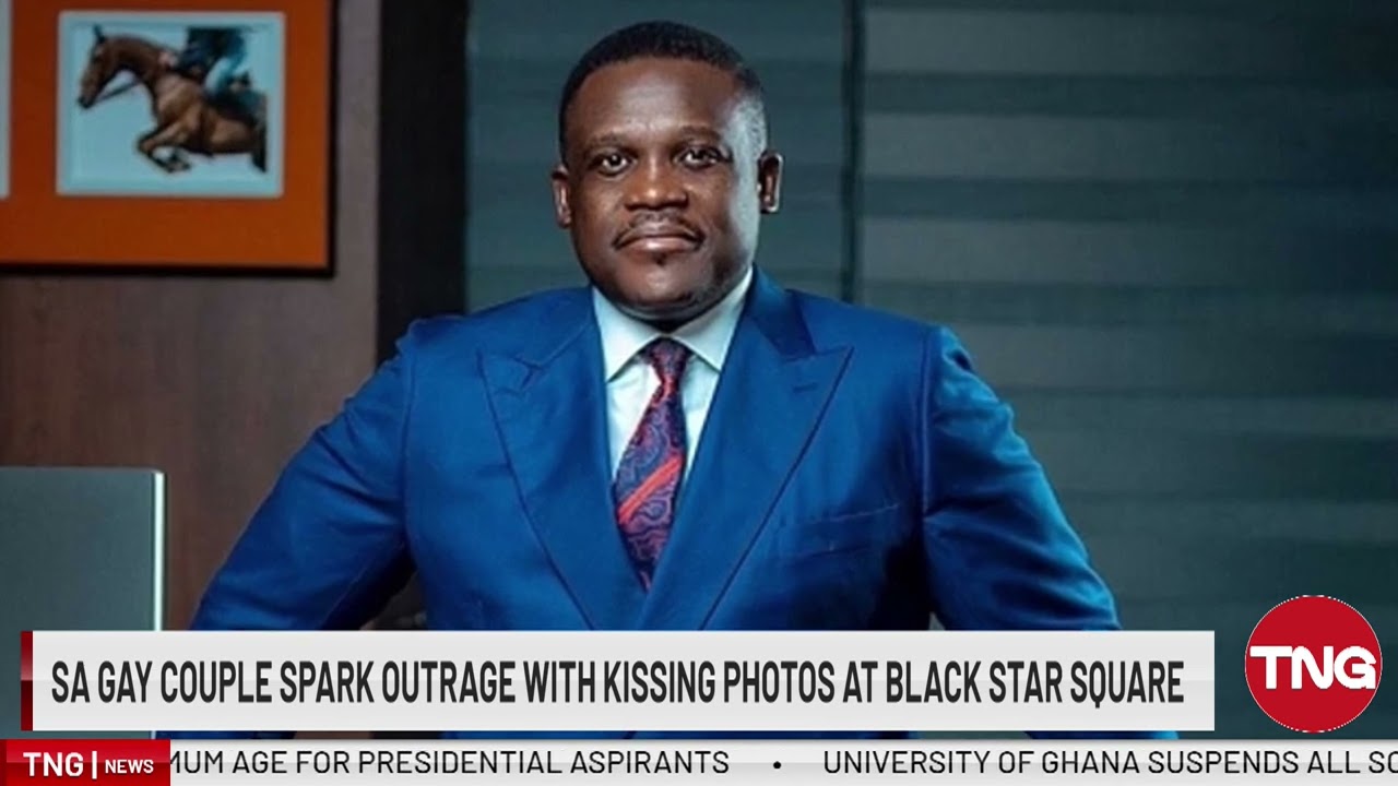 South Africa Gay Couple Spark Outrage with Kissing Photos at Black Star Square