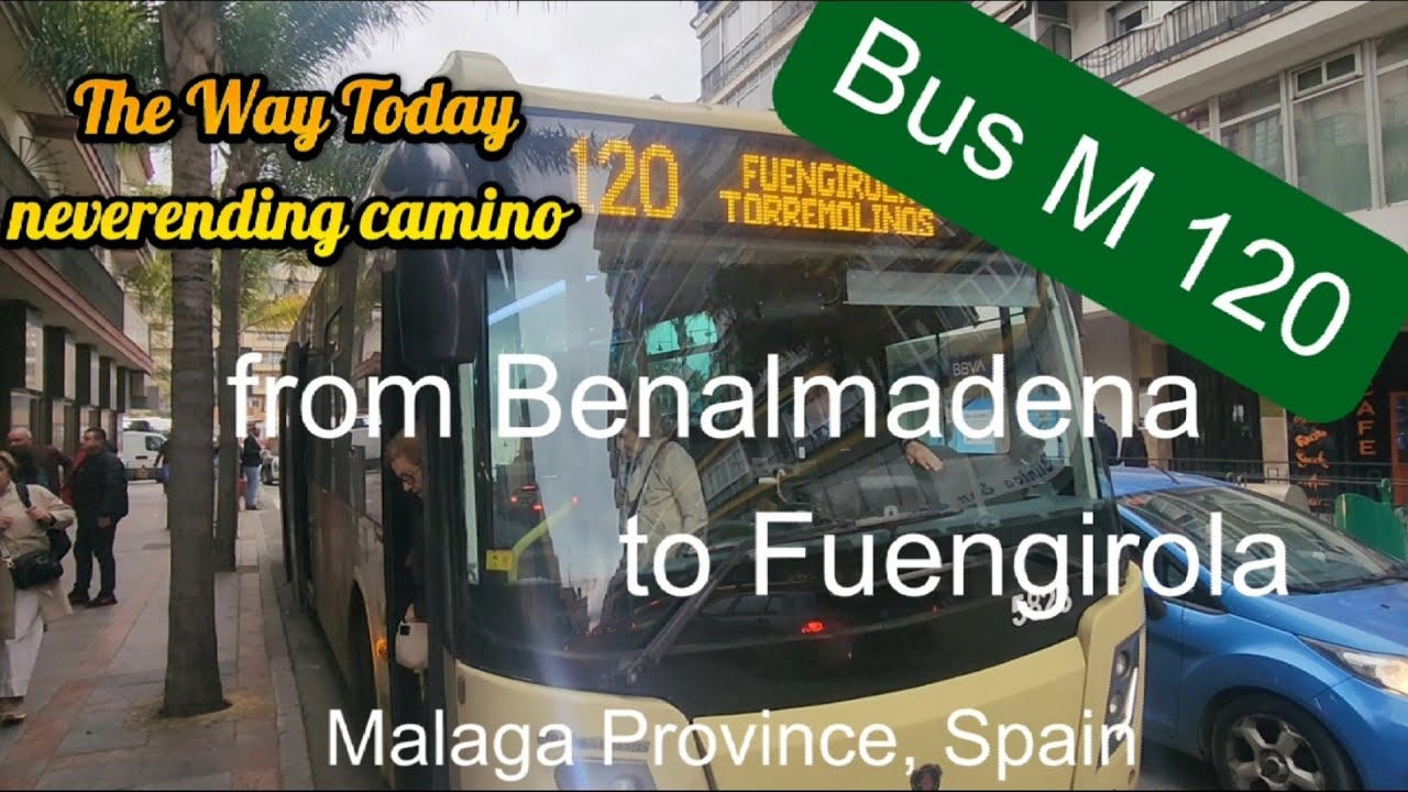 March 2nd 2026 Bus M 120 from Benalm&aacute;dena to Fuengirola, Malaga Province, Spain 