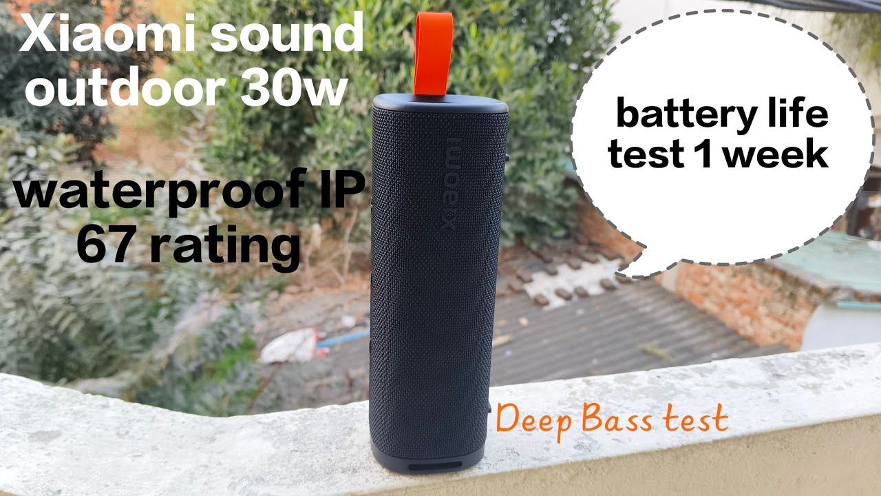 Best for Trekking 🏔️Xiaomi sound outdoor 30w || unboxing  review and Bess Test!