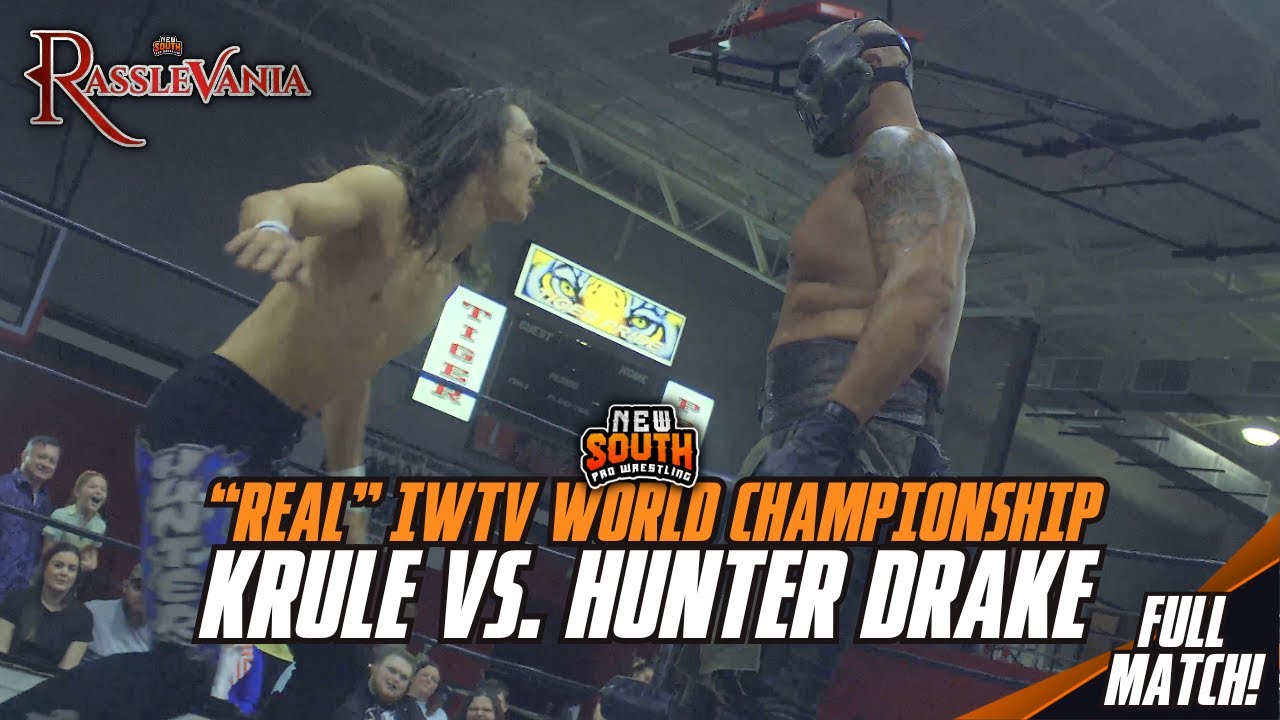 IWTV World Championship: Krule (c) vs Hunter Drake (Rasslevania 2023 | FULL MATCH)
