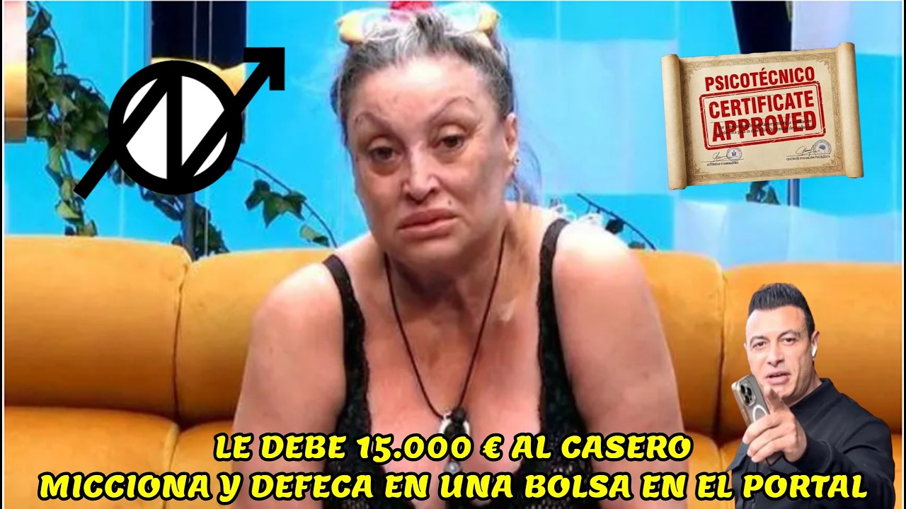 ARAMÍS FUSTER DE OKUPA DEBE 15.000€ AL CASERO Y DEJA SUS EXCREMENTOS EN UNA BOLSA EN EL PORTAL