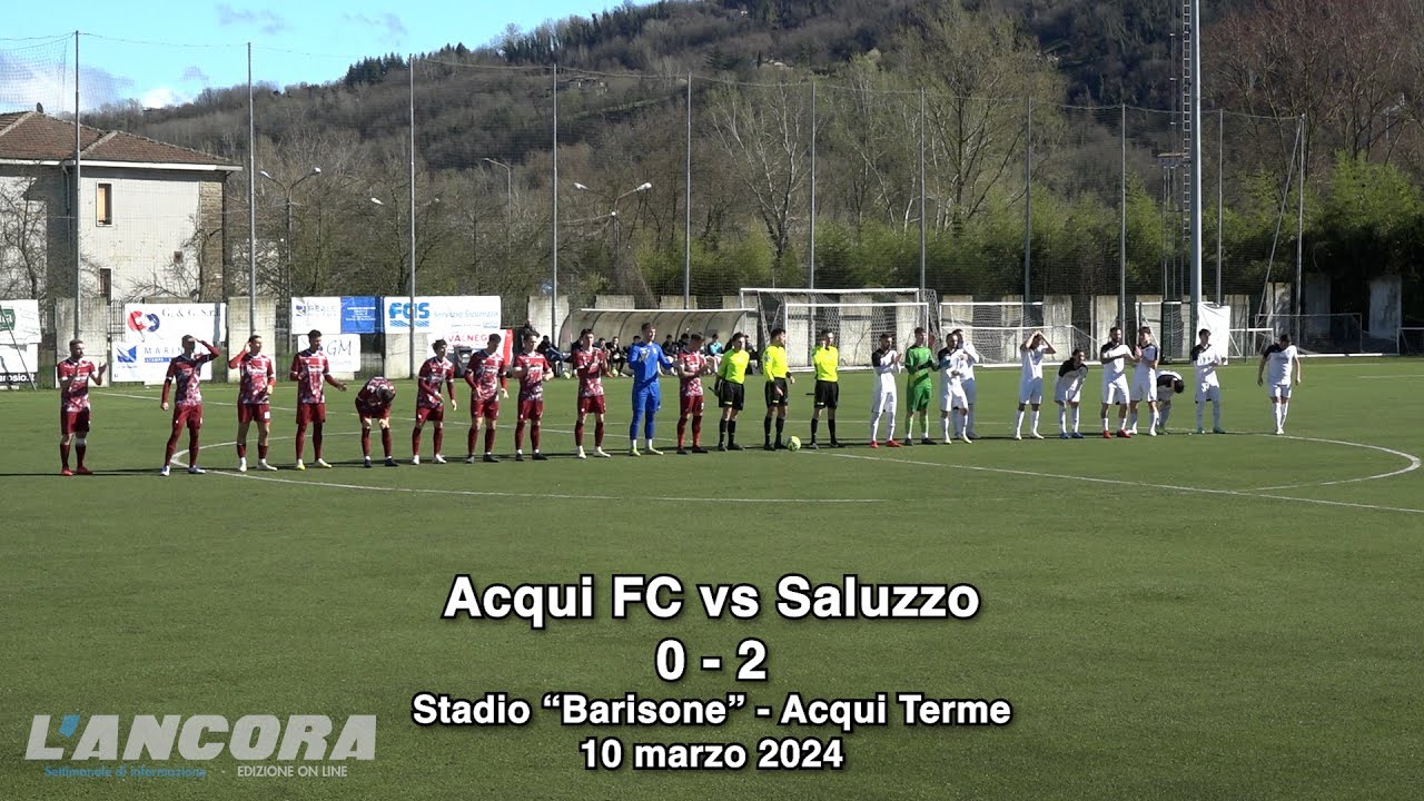Calcio - Acqui FC vs Saluzzo 0 - 2 (10 marzo 2024)
