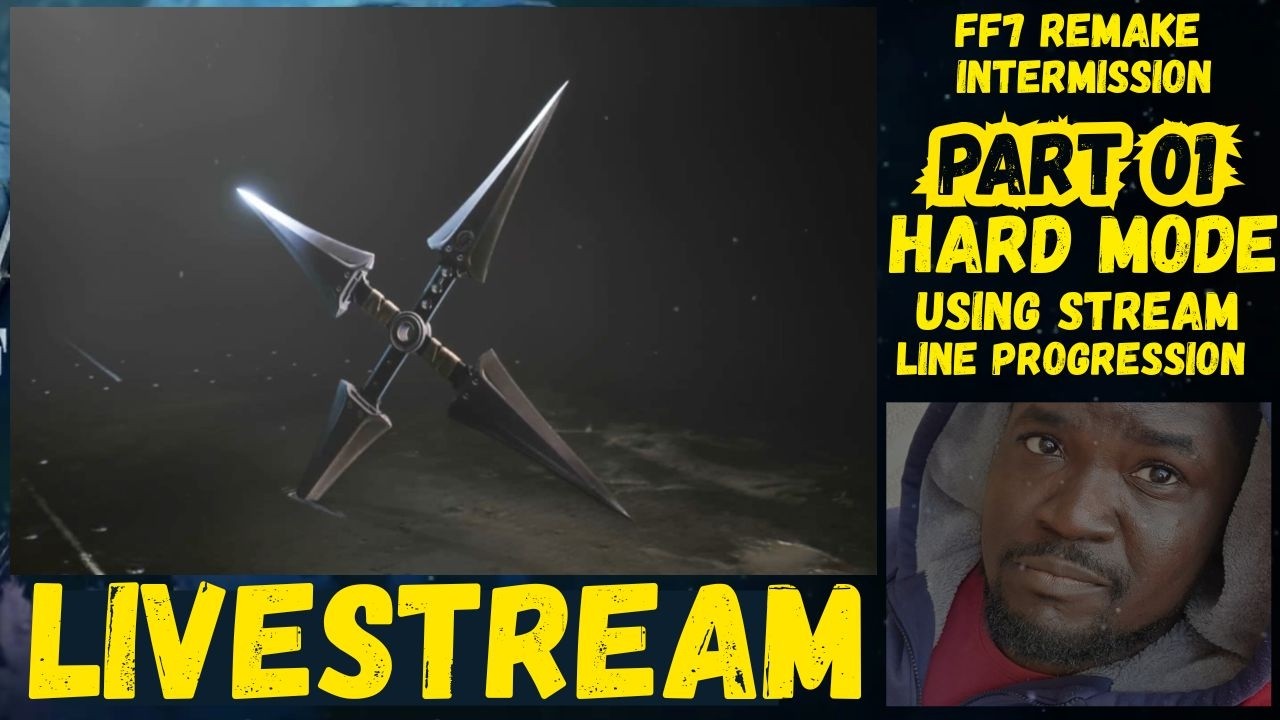 Final Fantasy 7 Remake (INTERMISSION) Hard Mode with Game breaking Updates Part 01 #ff7remake