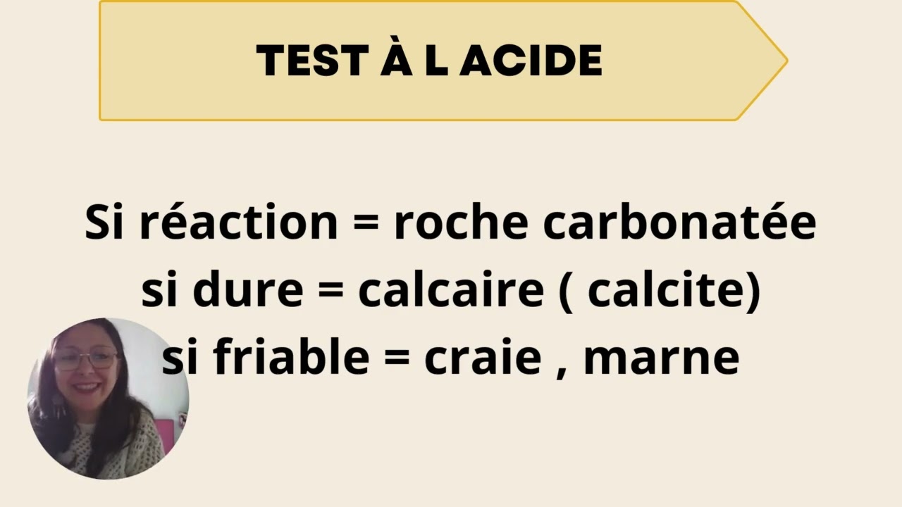 Identifier les minéraux que vous trouvez