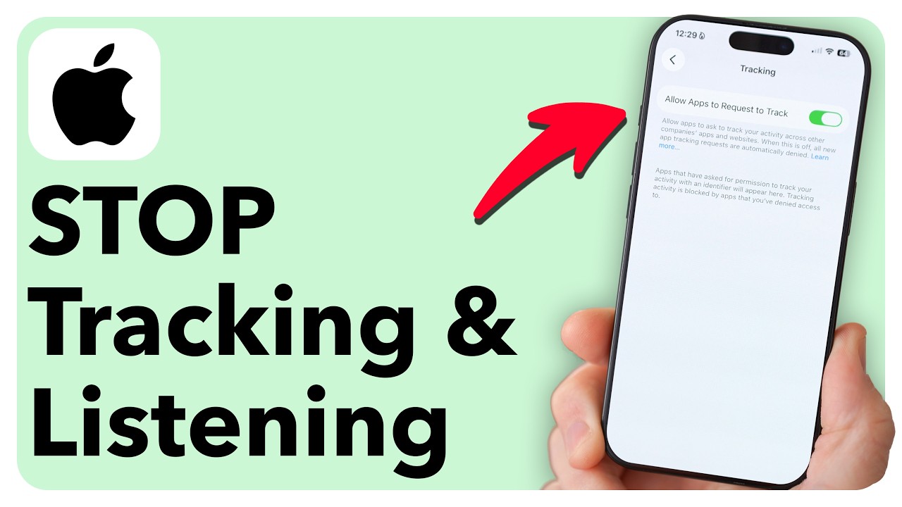 STOP Your iPhone From Tracking & Listening To You