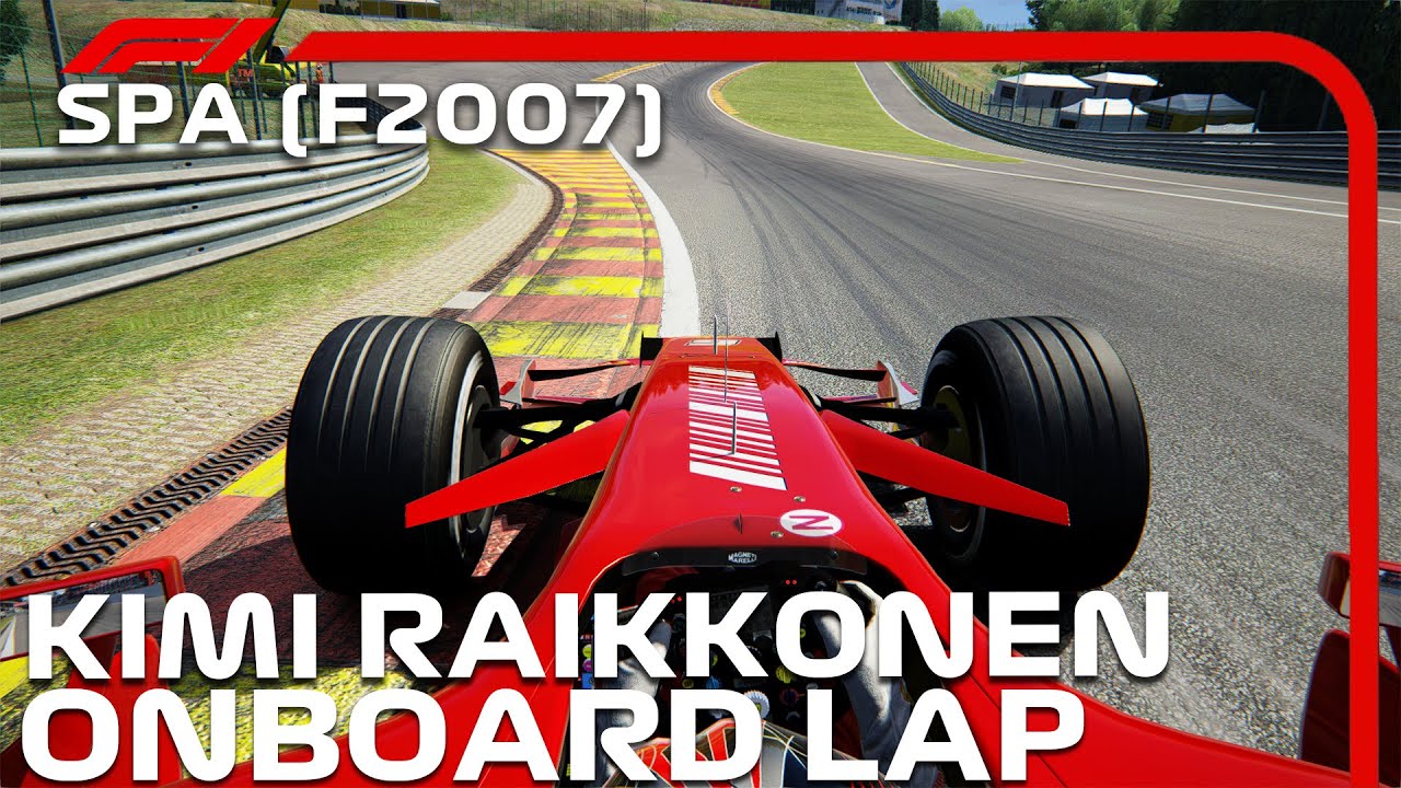 F1 Ferrari F2007 Spa Hotlap | Kimi Raikkonen Onboard | Assetto Corsa