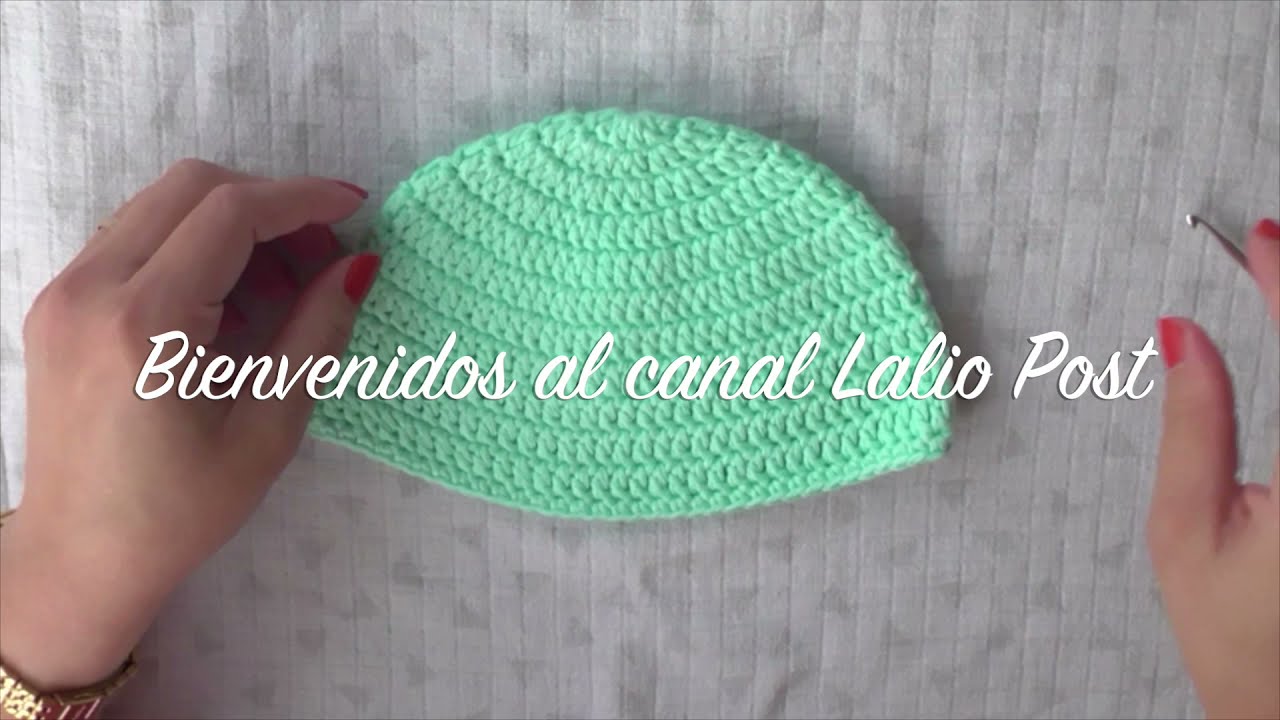 Tutorial Gorrito a crochet