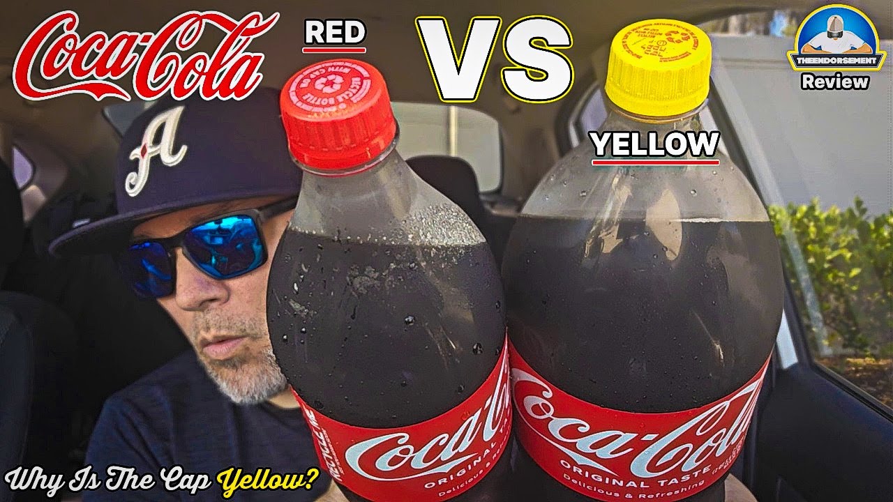 Coca-Cola&reg; Yellow Cap VS Coca-Cola Red&reg; Cap! | WHY Is This Cap Yellow? 🤔 | theendorsement