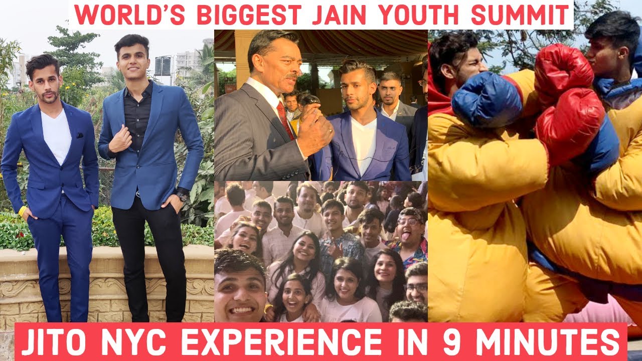 JITO NYC (2020) Experience in 9 minutes | World's Biggest Jain Youth Summit | By Priyank & Nihal.