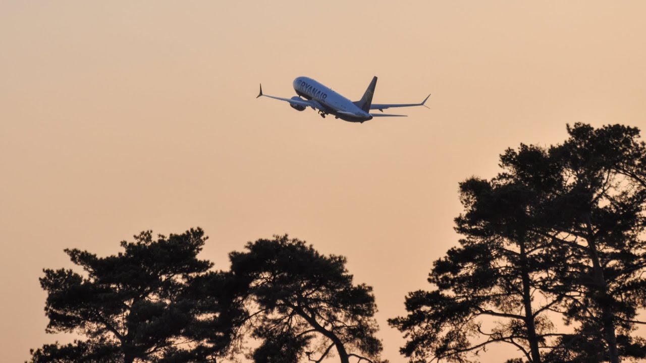 Sun Set Planespotting Baden Airpark