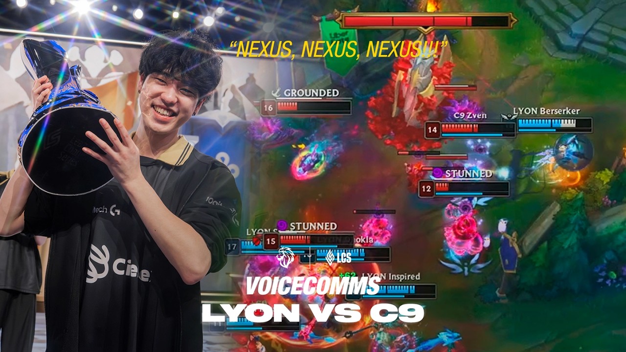 ¡CAMPEONES! 🏆 | LYON vs C9 | LCS 2026 Voice Comms