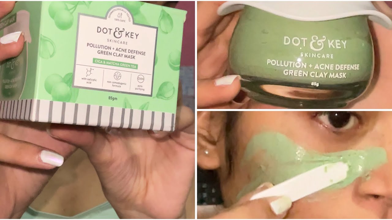 DOT & KEY GREEN CLAY MASK🌿 -Honest Review 