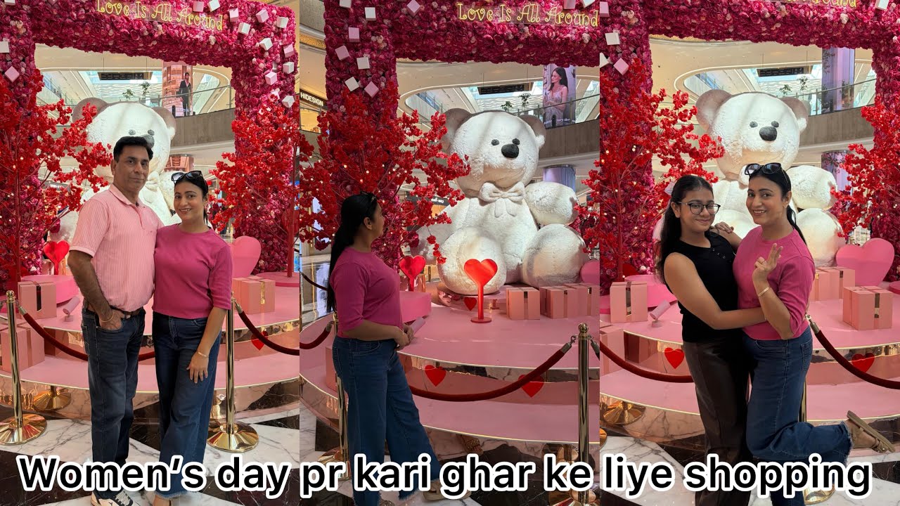 Women’s day pr kari ghar ke liye shopping || Elante Mall 2026