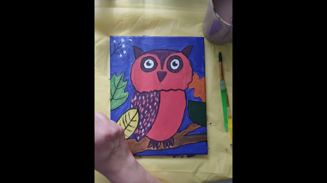 Owl Canvas