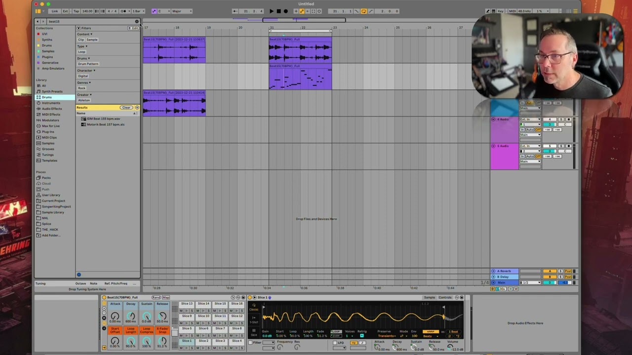 Slice to New MIDI Track, Part 2: Free Ableton Live 12 Music Production Class! Delivered Daily
