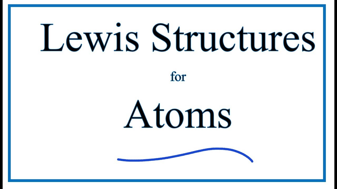 Lewis Dot Structures of Atoms