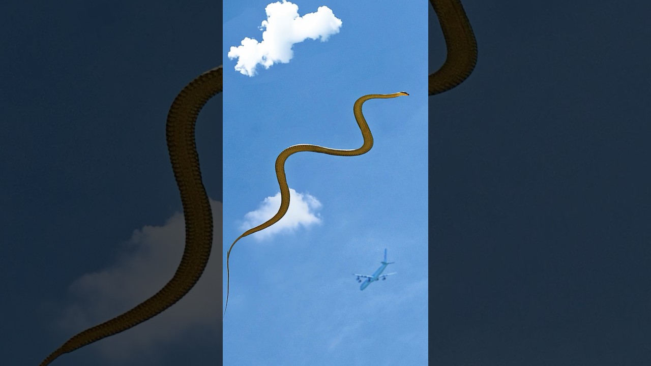 Flying Snakes: Carnivorous Hunters of the Treetops #snake #animals