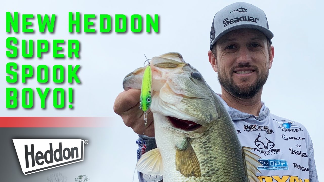 NEW Topwater Bass Lures - Heddon Super Spook Boyo