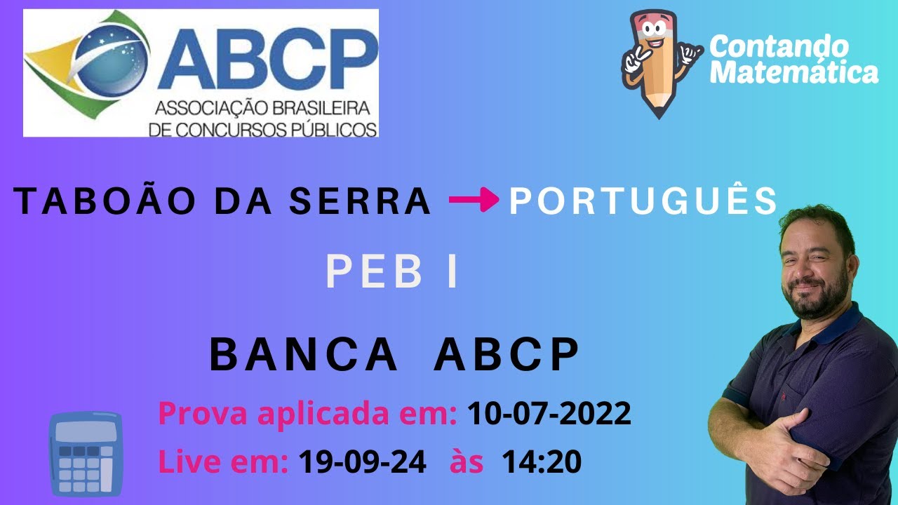 Correção de Taboão da Serra - PEB I (2022): Português - banca ABCP
