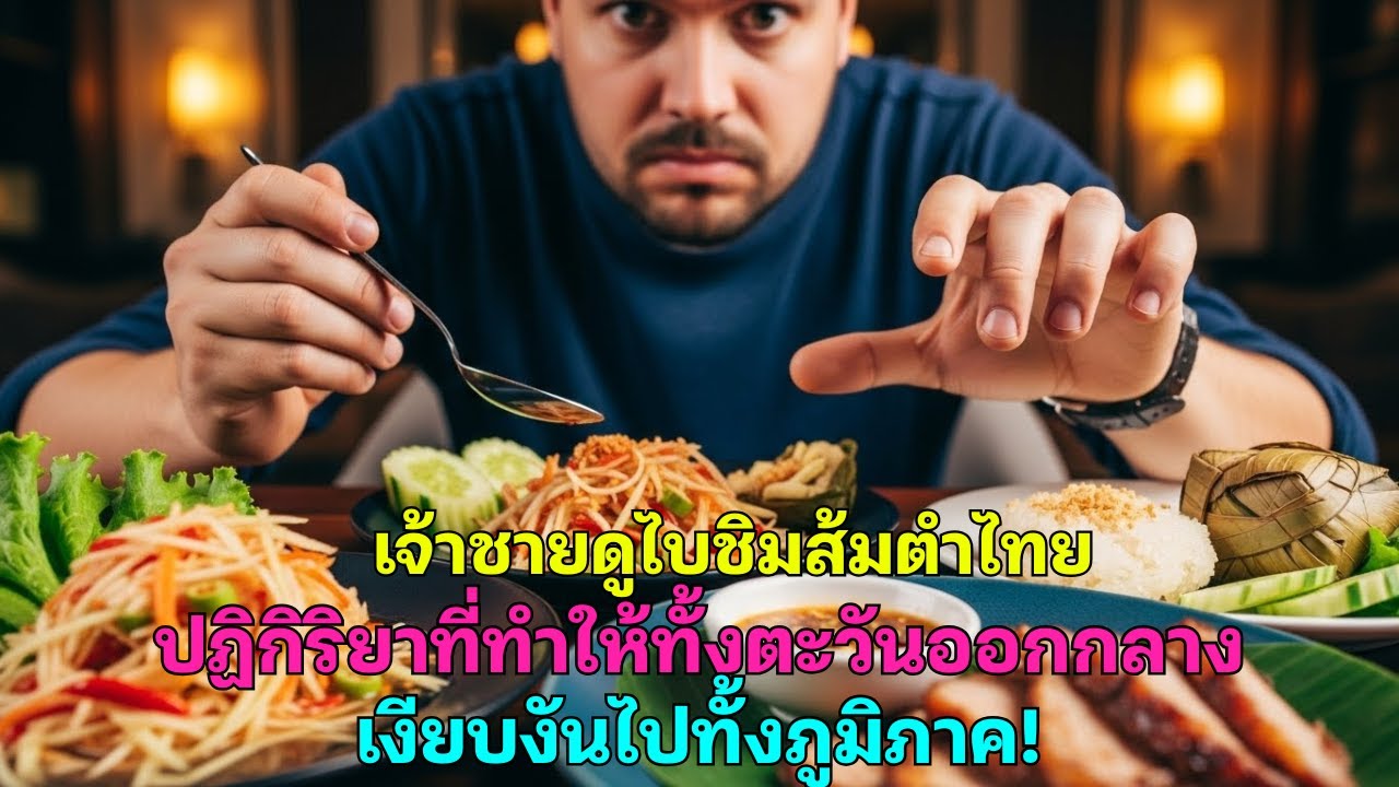 เจ้าชายดูไบชิมส้มตำไทยปฏิกิริยาที่ทำให้ทั้งตะวันออกกลางเงียบงันไปทั้งภูมิภาค!