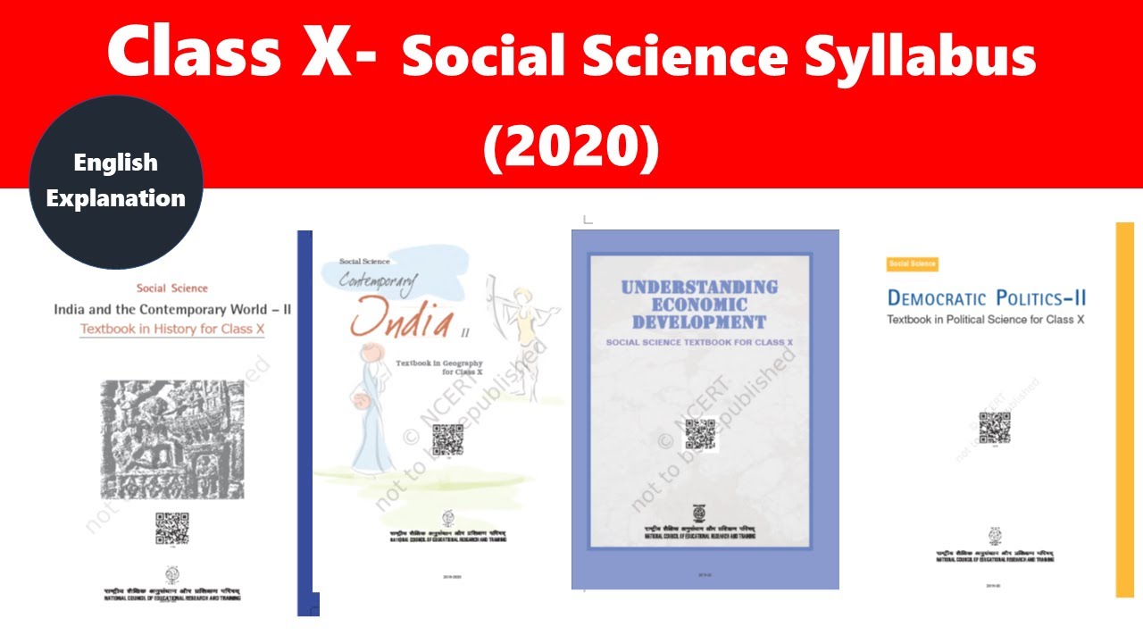 Social Science Syllabus 2020-21 CBSE Class 10, explained in English - Ajeet sir