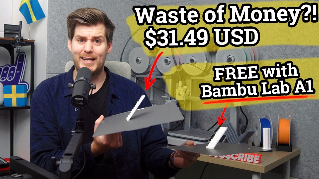 TOP 5 Accessory Test for Bambu Lab A1/mini [Watch This BEFORE Buying Bambu Cool Plate SuperTack!]🧊❄️