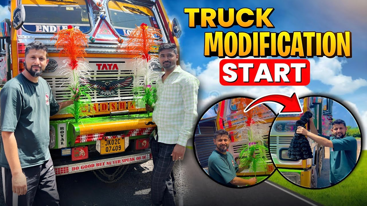 Modifications karwani Chahyia ..? panch Ga Afroz bhai ki shop par 🥰||Truck 🚛life vlog