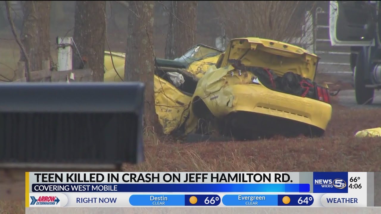 UPDATE: Single vehicle accident claims life of Mobile teenager