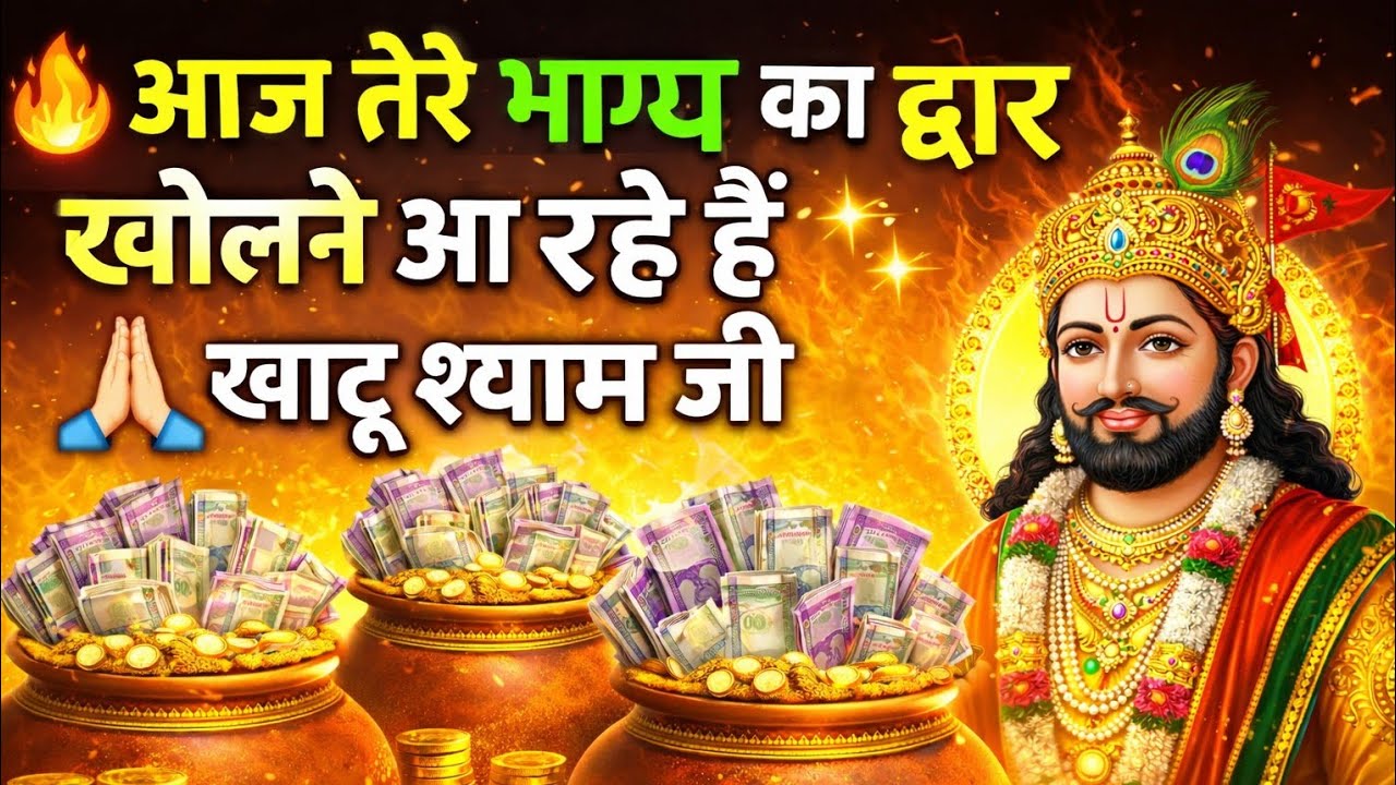 खाटू श्याम आज तेरे भाग्य का द्वार खोलने आ रहे हैं | आज का श्याम बाबा संदेश