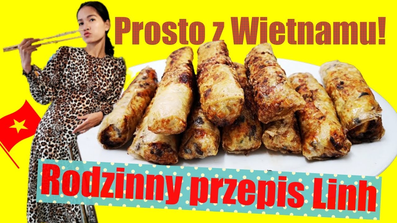 Przepis na prawdziwe Wietnamskie Sajgonki z Mięsem - Nem [Krok po kroku] +SOS