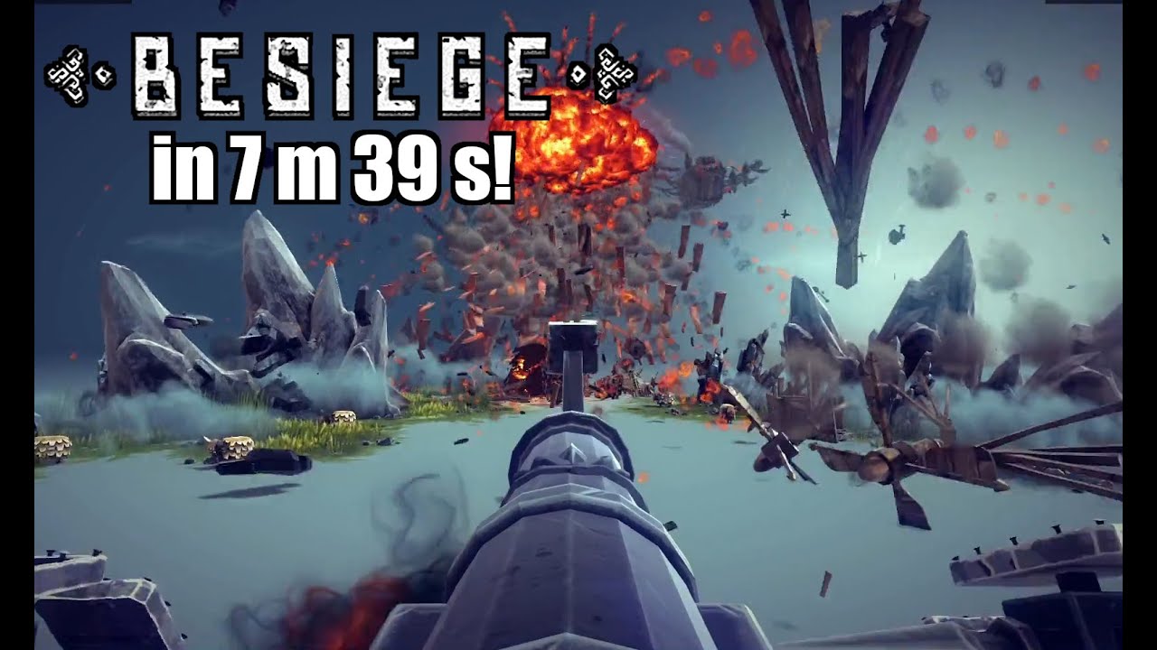 Besiege: All Levels, One Machine 