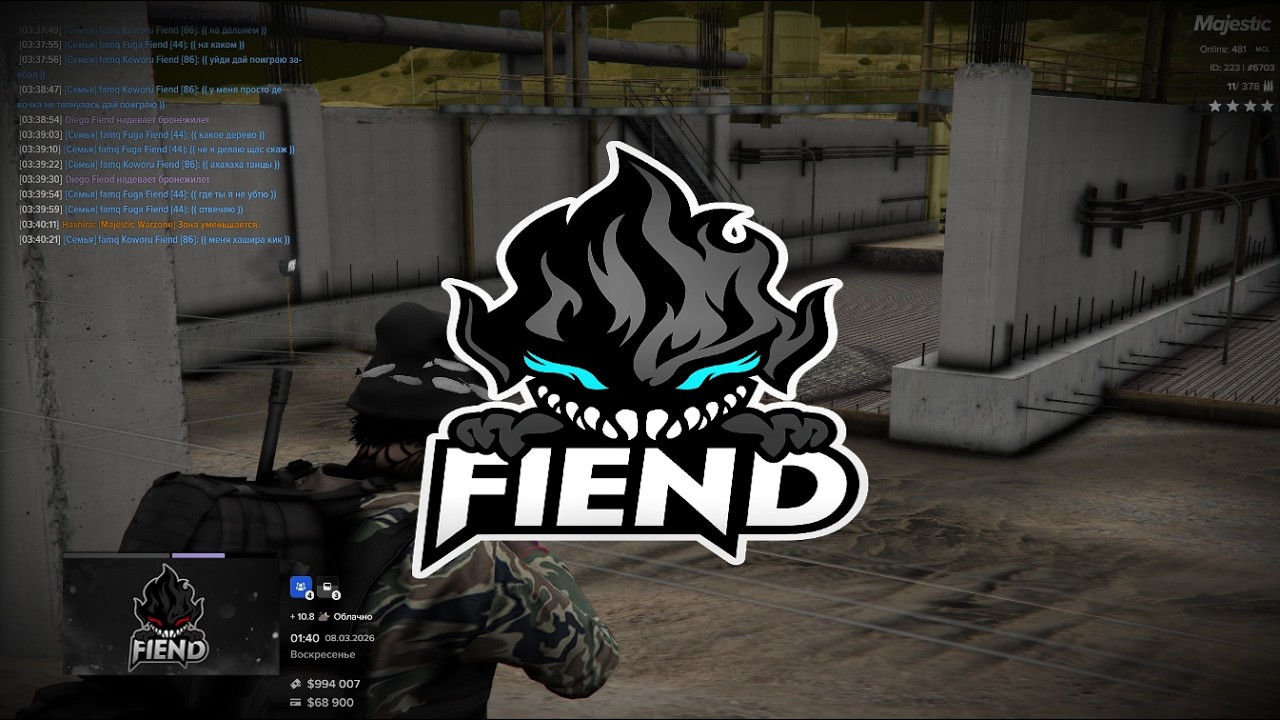 warzone / fiend famq / diabolik clxn