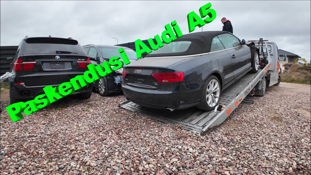 Kaip parsivežėme skendusį automobilį iš JAV aukciono! Ką slepia dileriai?