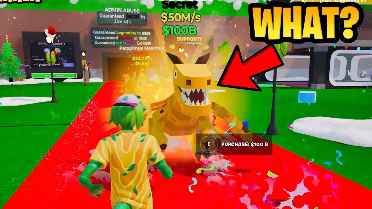 Наконец-то они это исправили!!.... в игре Steal the brainrot fortnite