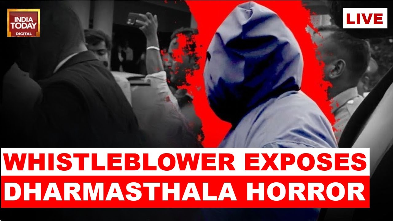 Dharmasthala Mass Burial LIVE: Whistleblower's Exposes Chilling Details | Karnataka News LIVE