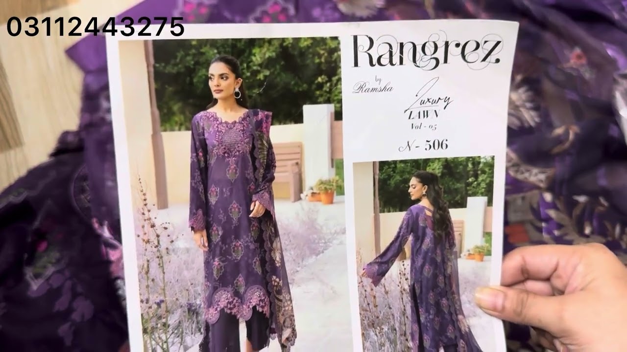 Mix Brand Embroidered luxury lawn suits😍