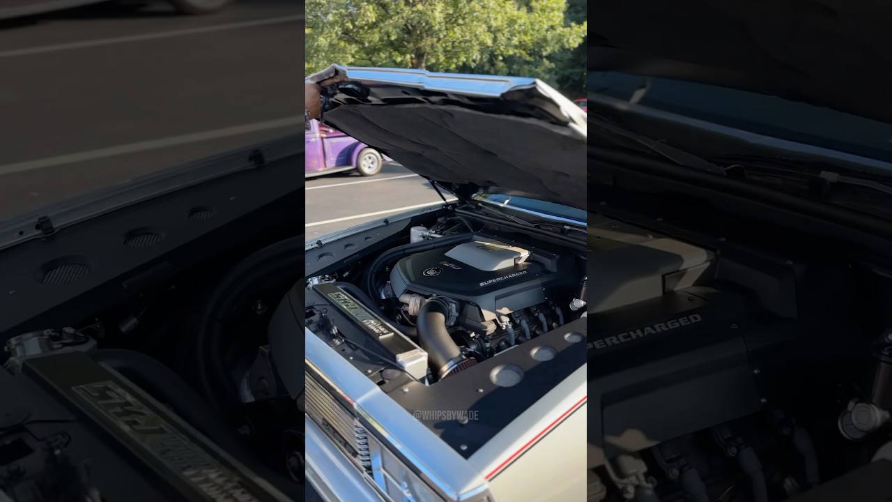 #LSA powered #Chevy #Malibu Wagon at Summit Cruise In ​⁠@ManufacturersCupDragRacing  #WhipsByWade