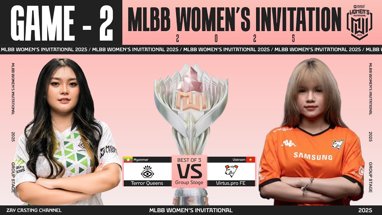 [Game - 2] Terror Queens vs Virtus.pro FE | MWI 2025